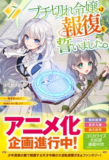 Постер, трейлер и месяц премьеры «Buchigire Reijou wa Houfuku wo Chikaimashita. Madousho no Chikara de Sokoku wo Tatakitsubushimasu»