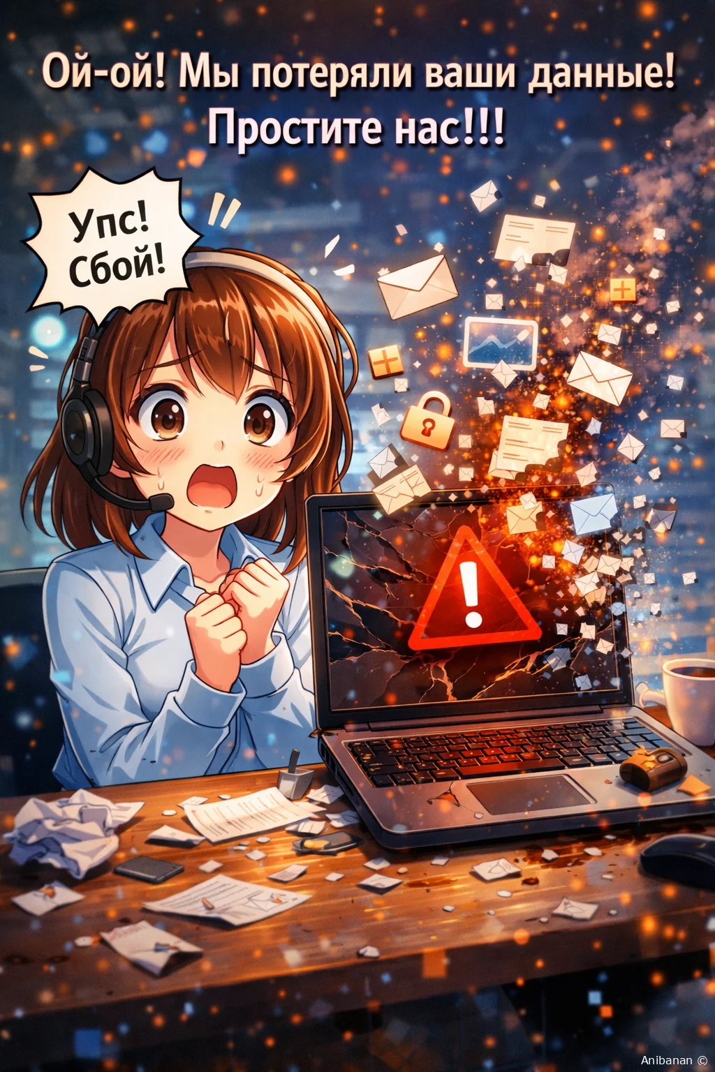 Технический сбой сайта.