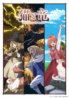 Трейлер и дата премьеры «Neko to Ryuu»